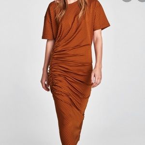 Zara runched dress